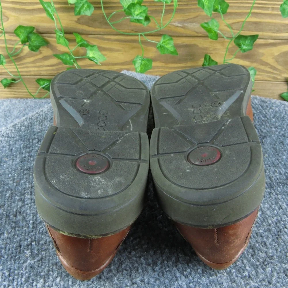 Ecco Men's  Loafer Brown Leather Size 43M‎ Gently Used 2025